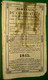 RARE ALMANACH DU CULTIVATEUR ET DE LA GLOIRE FRANCAISE POUR L ANNEE DE GRÂCE 1845 . à BRANTHOME Chez BONNEAUD - Kleinformat : ...-1900