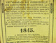 Delcampe - RARE ALMANACH DU CULTIVATEUR ET DE LA GLOIRE FRANCAISE POUR L ANNEE DE GRÂCE 1845 . à BRANTHOME Chez BONNEAUD - Petit Format : ...-1900