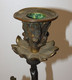 Delcampe - * PAIRE De BOUGEOIRS BRONZE NAPOLEON III XIXe PERSONNAGES INDIENS/AFRICAINS  D - Candelabri E Candelieri