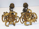 Delcampe - * PAIRE De BOUGEOIRS BRONZE NAPOLEON III XIXe PERSONNAGES INDIENS/AFRICAINS  D - Chandeliers, Candélabres & Bougeoirs