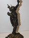 Delcampe - * PAIRE De BOUGEOIRS BRONZE NAPOLEON III XIXe PERSONNAGES INDIENS/AFRICAINS  D - Candelabri E Candelieri