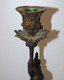 Delcampe - * PAIRE De BOUGEOIRS BRONZE NAPOLEON III XIXe PERSONNAGES INDIENS/AFRICAINS  D - Candelabri E Candelieri