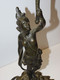 Delcampe - * PAIRE De BOUGEOIRS BRONZE NAPOLEON III XIXe PERSONNAGES INDIENS/AFRICAINS  D - Candelabri E Candelieri