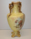 Delcampe - *SUPERBE ANCIEN VASE CERAMIQUE ANGLAISE CRAQUELEE Marque à Déchiffrer Fleurs  D - Sin Clasificación