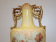 Delcampe - *SUPERBE ANCIEN VASE CERAMIQUE ANGLAISE CRAQUELEE Marque à Déchiffrer Fleurs  D - Zonder Classificatie