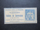 Frankreich Um Ca. 1888 / 1900 Telefonkarten Bulletin De Conversation 25C, 50C Und 3 Franc Ungebraucht / Falz - Telegraph And Telephone