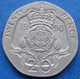 UK - 20 Pence 1990 "Crowned Rose" KM# 939 Elizabeth II Decimal Coinage (1971-2022) - Edelweiss Coins - 20 Pence