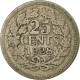 Monnaie, Pays-Bas, Wilhelmina I, 25 Cents, 1928, TB+, Argent, KM:164 - 25 Cent