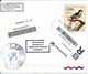 Cuba Registered Cover Sent To Germany With More Topic Stamps On Front And Backside Of The Cover - Storia Postale