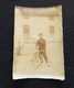 LE CYCLISTE DU COMMANDANT -PHOTOGRAPHIE ORIGINALE  - 1903 - War, Military