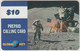 USA - Man On The Moon , Global Key Prepaid Card, 10 $, Used - Other & Unclassified