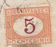 1552 - Lettera Del 1889 Da Torino A Siena Con Cent. 2 DLR Tassata 28 Cent. Assolti Con Segnatasse - Taxe