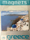 Santorini Thera Cyclades Aegean Sea View, Fridge Magnet Souvenir, Greece - Magnetos