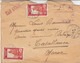 LETTRE. NIGER. 1941. FM PAR AVION. 2Fr. SERVICE DE L'ARTILLERIE. POUR CASABLANCA MAROC - Lettres & Documents