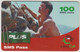 LEBANON - Plus SMS Pass - Freeclimbing, Libancell Recharge Card 100 Units, Exp.date 19/02/05, Used - Libanon