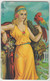 GREECE - Folk Art Girl With Parrot , X0870, 1000 Drs , Tirage 250.000, 01/00, Used - Grèce