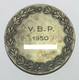 Médaille. V.B.P. 1950. Vlaamse Bond Van Postzegelverzamelaars. Diam. 50 Mm - Unternehmen