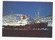 Bateau Paquebot Hurtigruta M/s Hakon Jarl Costel Steamer Cachet Trondheim Kirkenes 1982 - Steamers