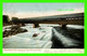 MANCHESTER, NH - AMOSKEAG FALLS, MERRIMAC RIVER - COVERED BRIDGE - TRAVEL IN 1906 - THE HUGH C. LEIGHTON CO - - Manchester