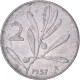 Monnaie, Italie, 2 Lire, 1957, Rome, TB+, Aluminium, KM:94 - 2 Liras