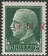 GNR Tir. Brescia 25 C. Verde Decalco E Sopr. A Dx Senza Punto Dopo R Sass 474/Iq-hc MNH** F. Fiecchi - Luftpost