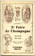 Régionalisme.catalogue Officiel.3ème Foire De Champagne.Ville De Troyes Du 23 Au 31 Mars 1931. - Other & Unclassified