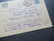 Russland UdSSR 1941 Ganzsachen Umschlag Nach Lettland Stempel Pasiene Latvija Und Rückseitig Zilupe / Weitergeleitet - Lettres & Documents