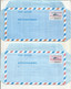 Aerogramme , Aviation , Avion, CONCORDE, 4.20, 3.90, 3.70, 3.50, 3.30, 3.10, 2.70, LOT DE 7 AEROGRAMMES, Frais Fr 4e - Luchtpostbladen