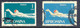 RUMÄNIEN 1963 Schwimmsport 1 L. Rückenschwimmer, Gest. ABART: Fehlende Farbe Gelb (Hintergrund Blau Statt Grünblau), RR! - Variedades Y Curiosidades