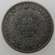 France, Cérès, 50 Cent 1849 A, TB/TTB, KM#769.1 - 50 Centimes