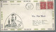 59597) Canada FDC First Flight Ottawa To Bradore Bay Postmark Cancel  Ottawa 1932 Air Mail Slogan - Primi Voli
