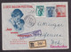 AUSTRIA - 8 Ballonpost 1949, Envelope With Imprinte Value Additionally Franked And Sent From Wels To Swit....  / 2 Scan - Per Palloni