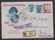 AUSTRIA - 8 Ballonpost 1949, Envelope With Imprinte Value Additionally Franked And Sent From Wels To Swit....  / 2 Scan - Par Ballon
