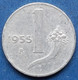 ITALY - 1 Lira 1955 R "balance Scales / Cornucopia" KM# 91 Republic Lira Coinage (1946-2002) - Edelweiss Coins - 1 Lire