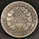 5 FRANCS ARGENT 1810 L A GAUCHE BAYONNE NAPOLEON I TETE LAUREE 164036 Ex. / FRANCE SILVER - 5 Francs