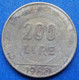 ITALY - 200 Lire 1988 R "gear" KM# 105 Republic Lira Coinage (1946-2002) - Edelweiss Coins - 200 Lire