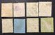 1912 -14 - Hong Kong - King George V - 8 Stamps  - Used - Gebruikt