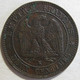 2 Centimes 1857 K Bordeaux , Napoleon III , En Bronze , Gad# 103 - 2 Centimes