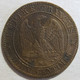 2 Centimes 1857 MA Marseille , Napoleon III , En Bronze , Gad# 103 - 2 Centimes