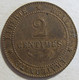 2 Centimes Cérès 1897 A Paris  , En Bronze , Gad# 105 - 2 Centimes