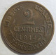 2 Centimes Dupuis 1914, En Bronze , Gad# 107 - 2 Centimes