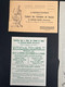 Lot De 4 Documents Dont Facture Ancienne Laboratoires Ferments Raisins CESAR-BOSS Besançon Vin Vigne Viticulture 1938 - 1900 – 1949