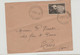 FRANCE N° 542 CHABRIER/BAZOUGES-LA-PEROUSE 2/10/42(Seul Sur Lettre) - ....-1949