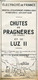 Une Plaquette Dépliante : Chute De Pragnères (1ère étape) Et De Luz II - électricité De France - Région D'équipement Hyd - Cartes/Atlas