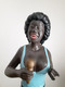 Delcampe - Statue Chanteuse De Jazz En Céramique - Andere & Zonder Classificatie