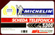 G 723 C&C 2782 SCHEDA TELEFONICA USATA MICHELIN 1898 VIAGGIARE 2^A QUALITA' - Erreurs & Variétés