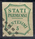 ITALIE Parme Ca.1859:  Le Y&T 12 Obl. (?) Forte Cote - Parme