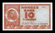 Noruega Norway 10 Kroner Christian Michelsen 1973 Pick 31f SC UNC - Norvège