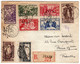 Sénégal : Exposition Internationale Paris 1937 : Lettre Rec. Dakar - Storia Postale