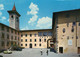 PIEVE SANTO STEFANO - PIAZZA PELLEGRINI E PALAZZO COMUNALE - AUTO EPOCA - ANIMATA - CARTOLINA FG NUOVA - Arezzo